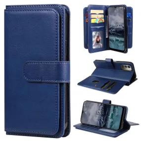 10-slot wallet case for Nokia G11 / G21 - Dark Blue