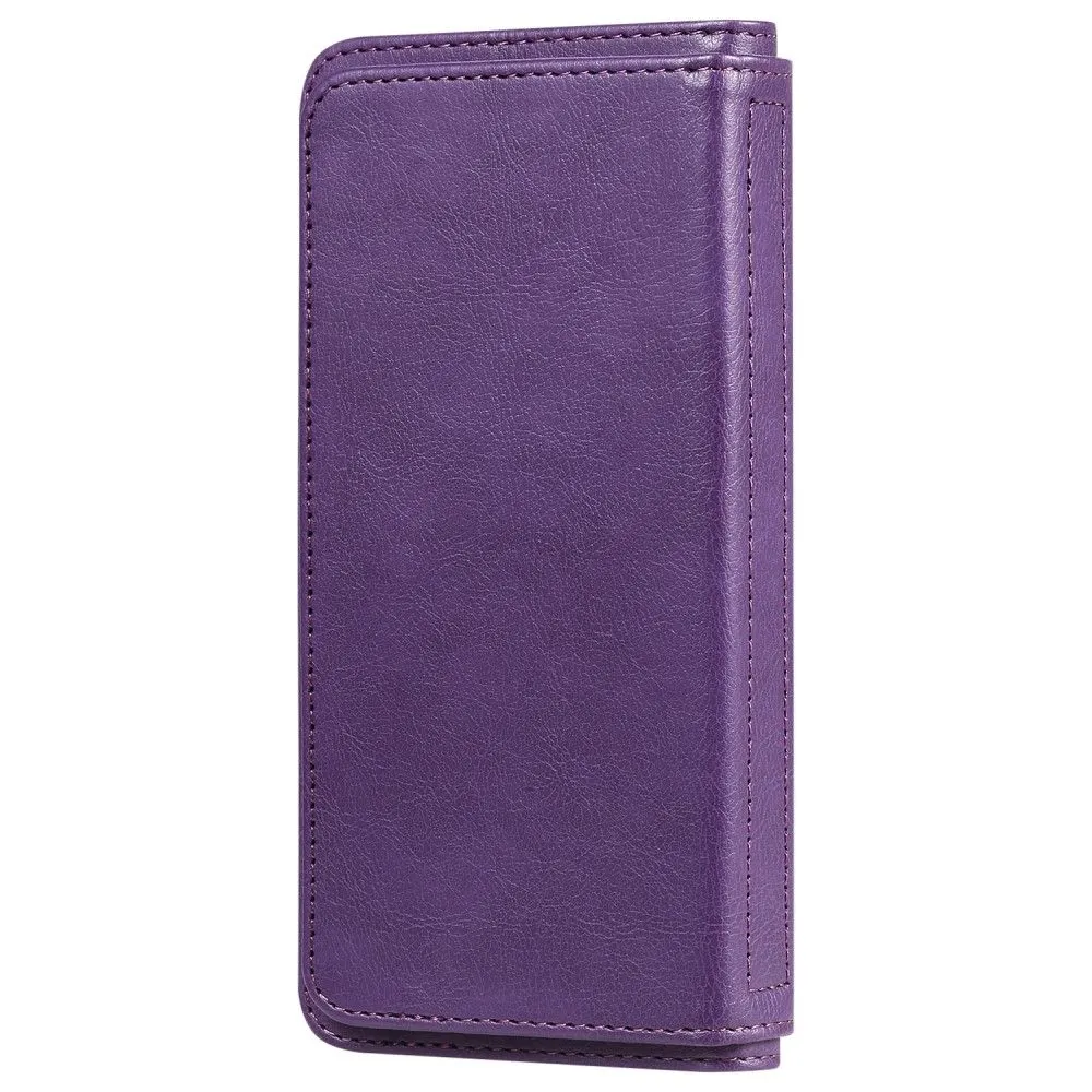 10-slot wallet case for Samsung Galaxy S22 Plus - Purple