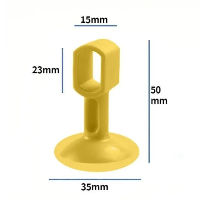 10PCS Silicone Door Stopper