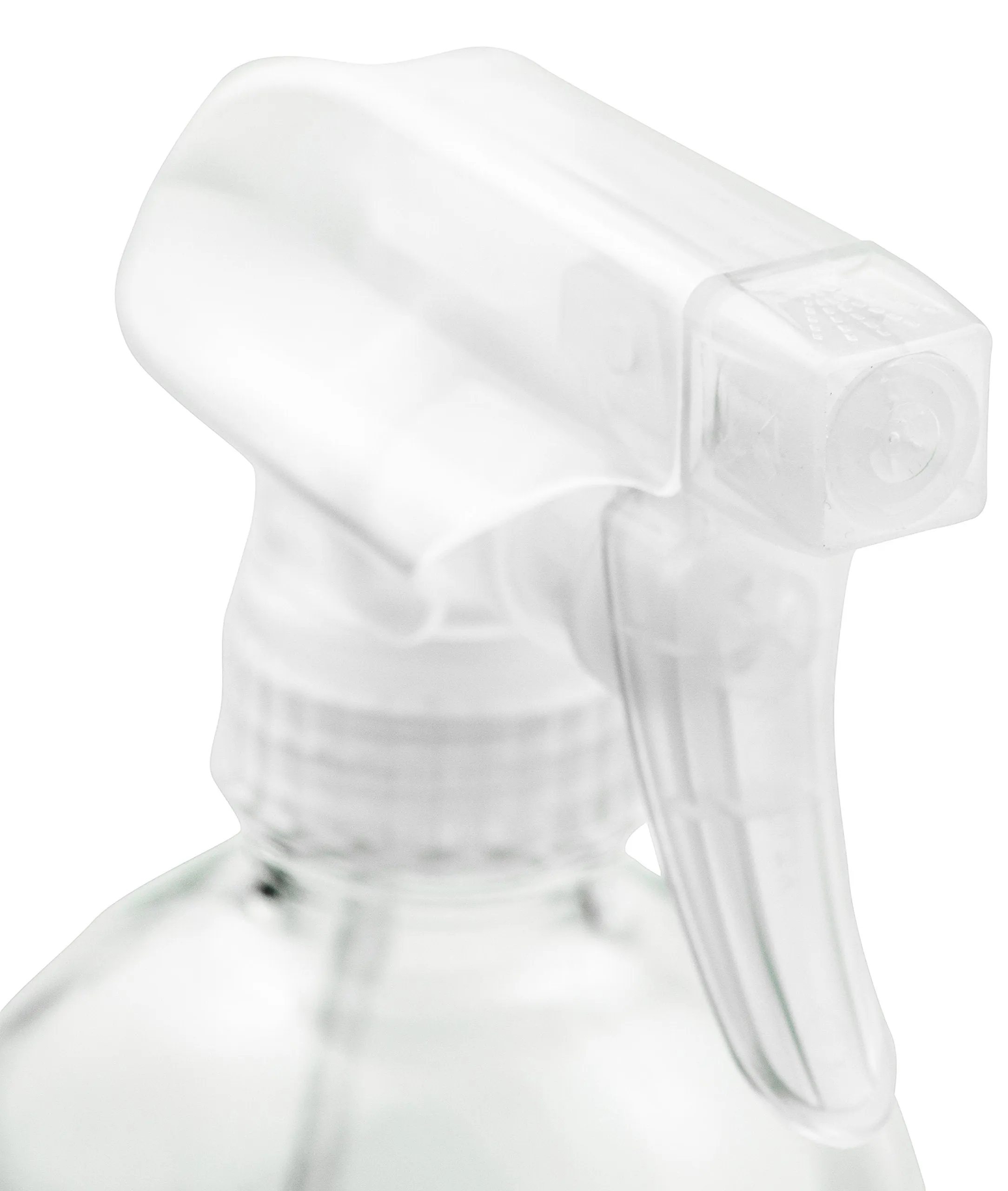 16oz Clear Glass Refillable Spray Bottle for Oils Cleaners and Plants