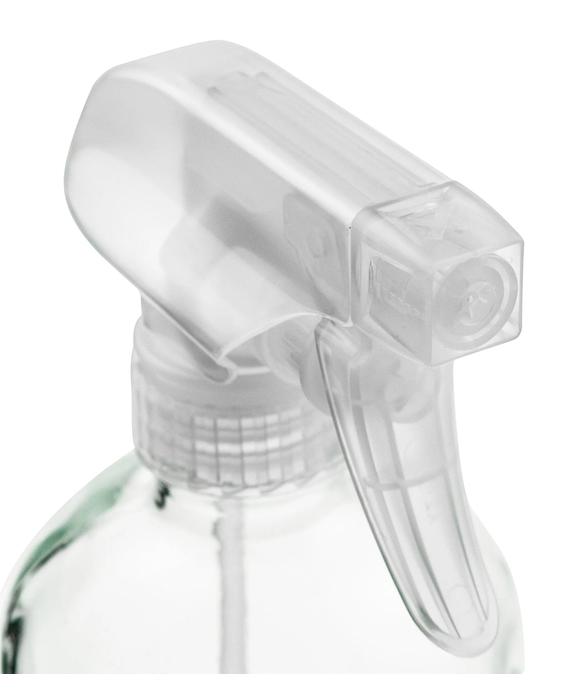 16oz Clear Glass Refillable Spray Bottle for Oils Cleaners and Plants