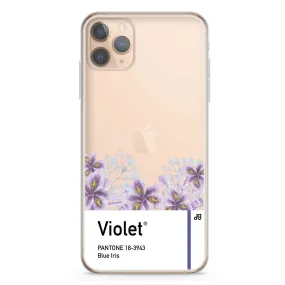 #18-3943 Blue Iris I iPhone 11 Pro Ultra Clear Case