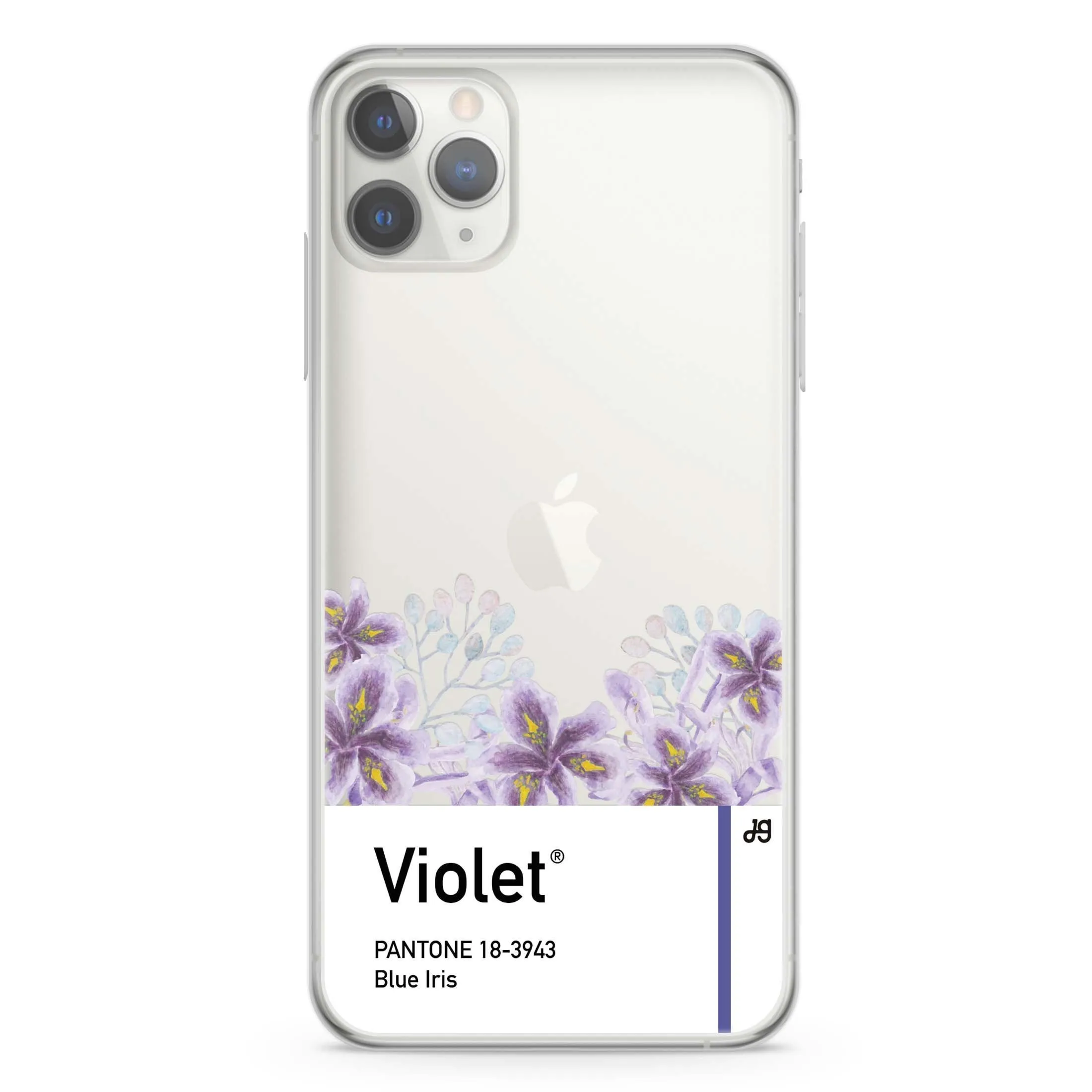 #18-3943 Blue Iris I iPhone 11 Pro Ultra Clear Case