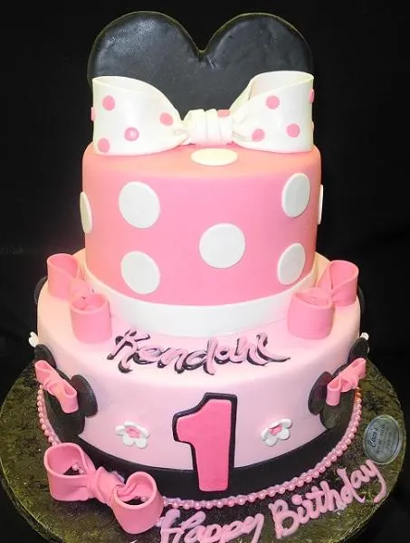 1st Birthday Cake Mini Mouse - B0827