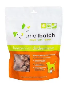 [30% OFF] Small Batch Freeze Dried Chicken Hearts Dog & Cat Treat (3.5oz)