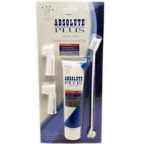 Absolute Plus Dental Kit For Pet (Meat Flavour)