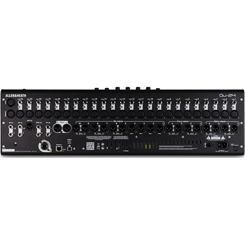 Allen & Heath Qu24 30 In / 24 Out Digital Mixer