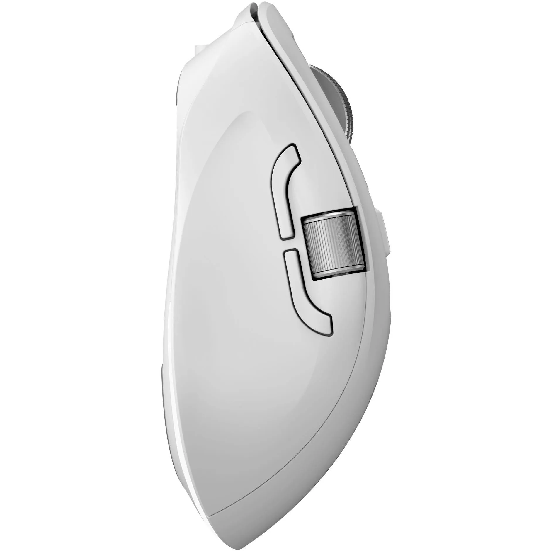 Alogic Apex Bluetooth USB-C Rechargeable 7 Keys Programmable Mouse (White)