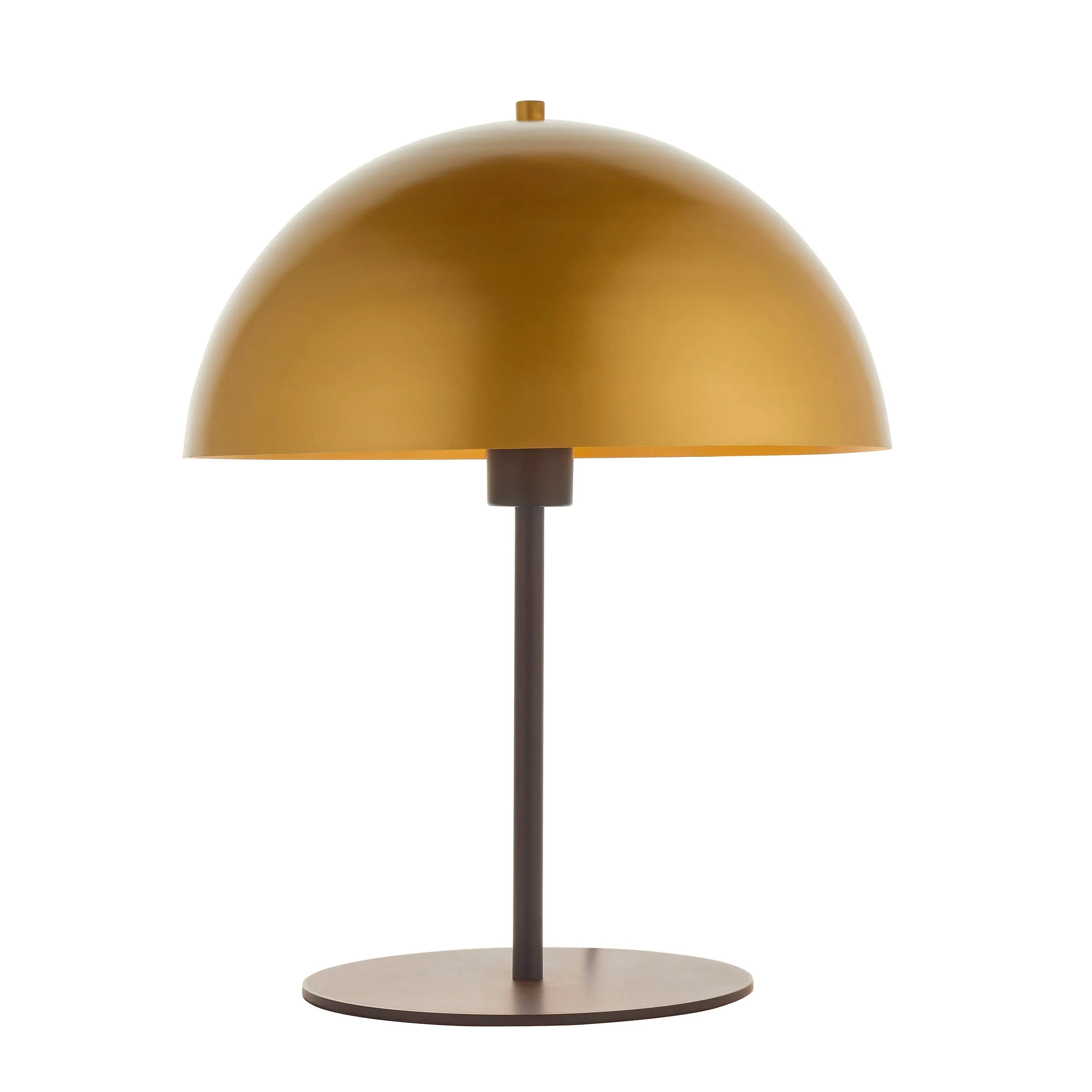 Amos Cupola Table Lamp Soft Gold & Dark Bronze