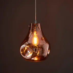 Amos Iris Pendant Copper Large