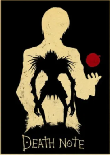 Anime Death Note Characters Poster