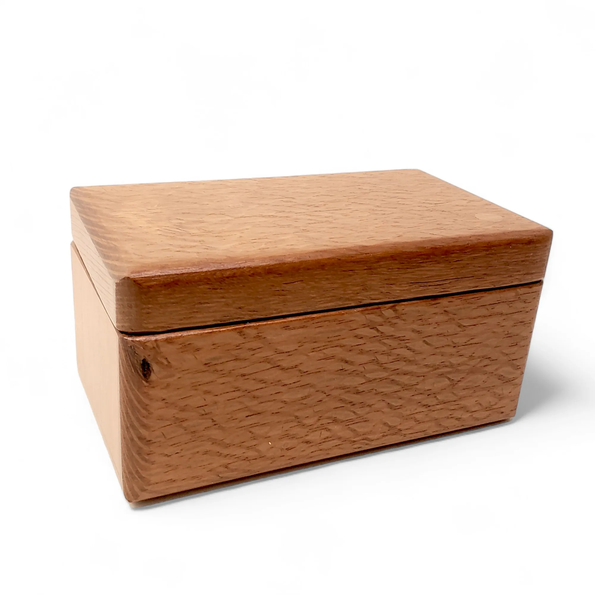 Australian Lace Wood   Cherry Swivel Top Box