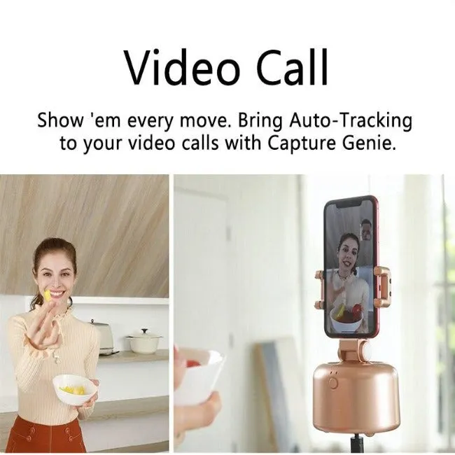 Auto Smart 360° Object Tracking Phone Camera Holder