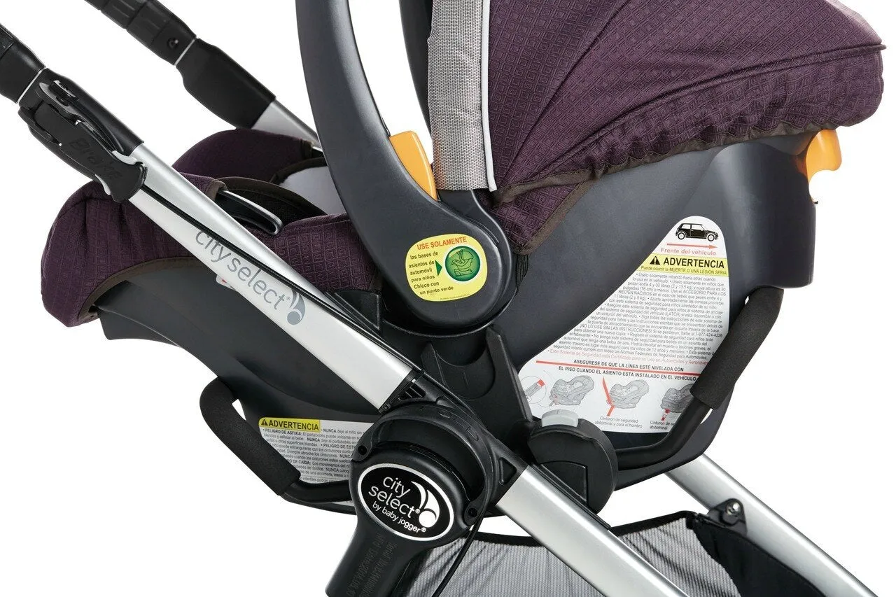 Baby Jogger Car Seat Adapter - Select / Premier - Chicco/Peg Perego/Maxi-Cosi