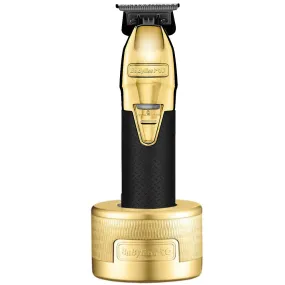 BaByliss PRO Gold FX Boost   Metal Outlining Trimmer FX787GBP   BaByliss Charging Base