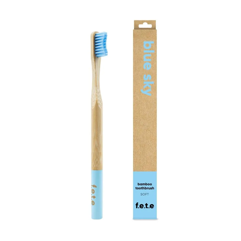 Bamboo Toothbrush Blue Sky Soft