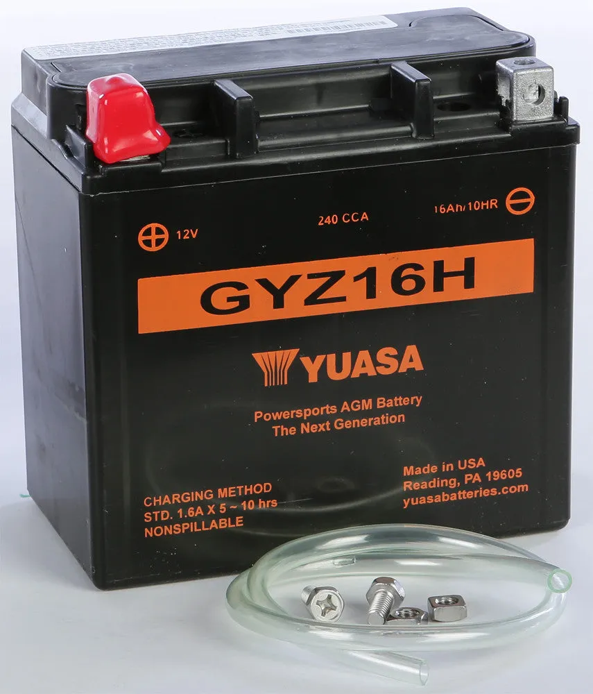 BATTERY GYZ16H SEALED FACTORY ACTIVATED