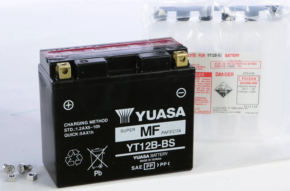 BATTERY YT12B-BS MAINTENANCE FREE