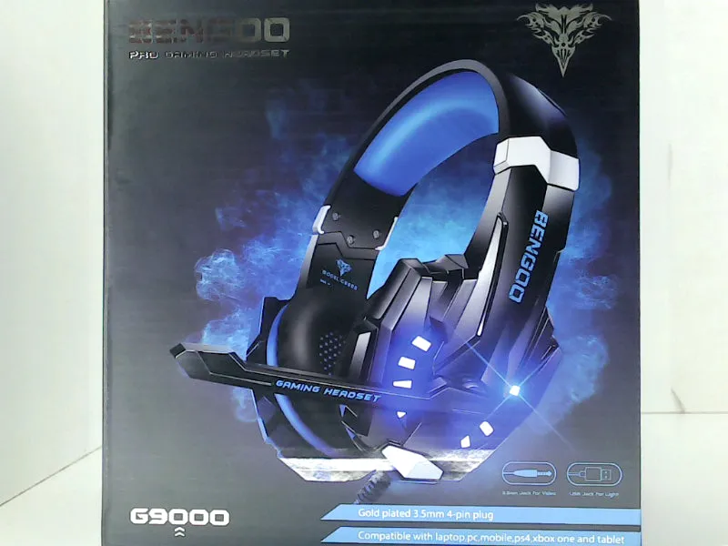 BENGOO G9000 Stereo Gaming Headset for PS4 PC Xbox Blue