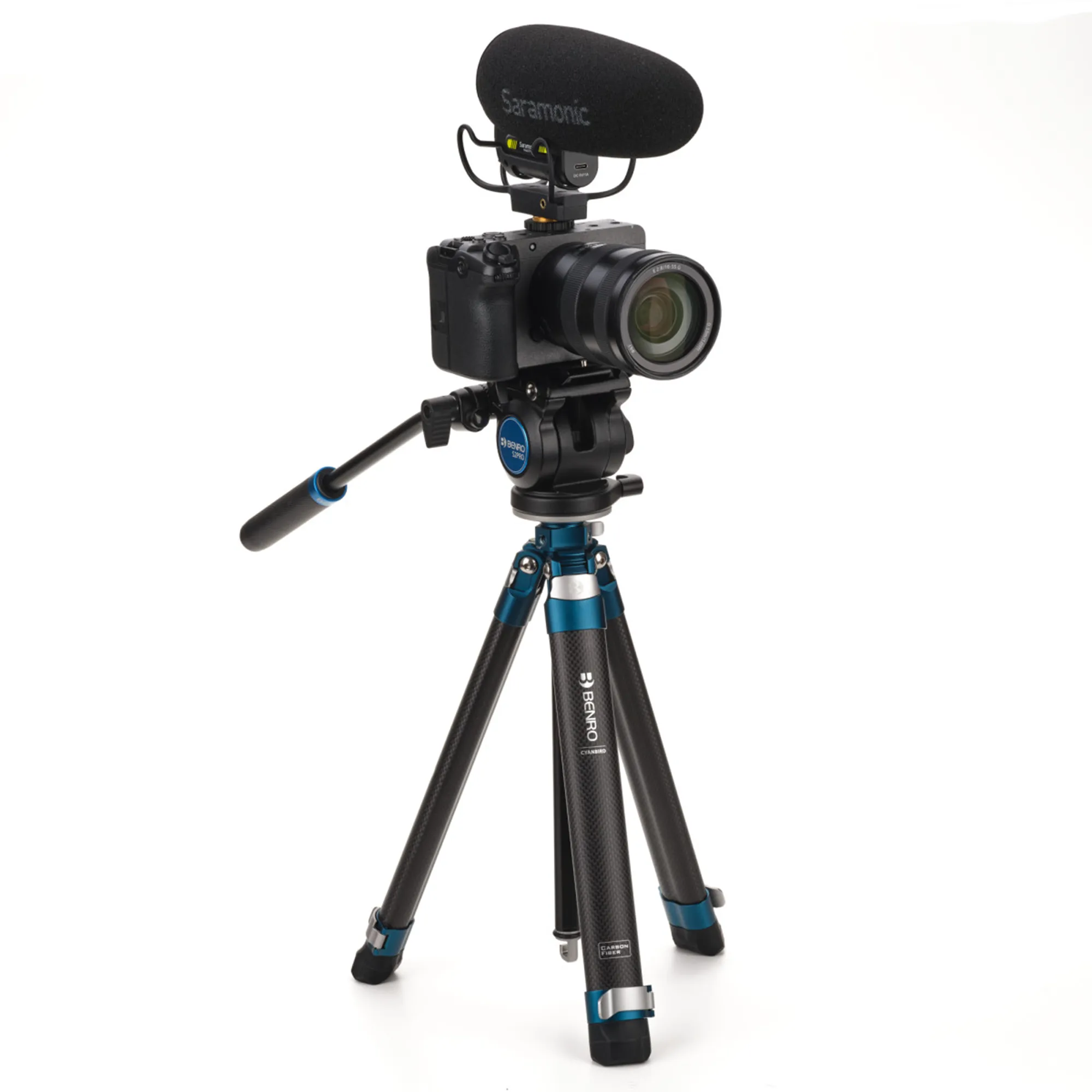 Benro TCBC12 TableBird 2-Section Carbon Fiber Table Top Tripod (No Head)