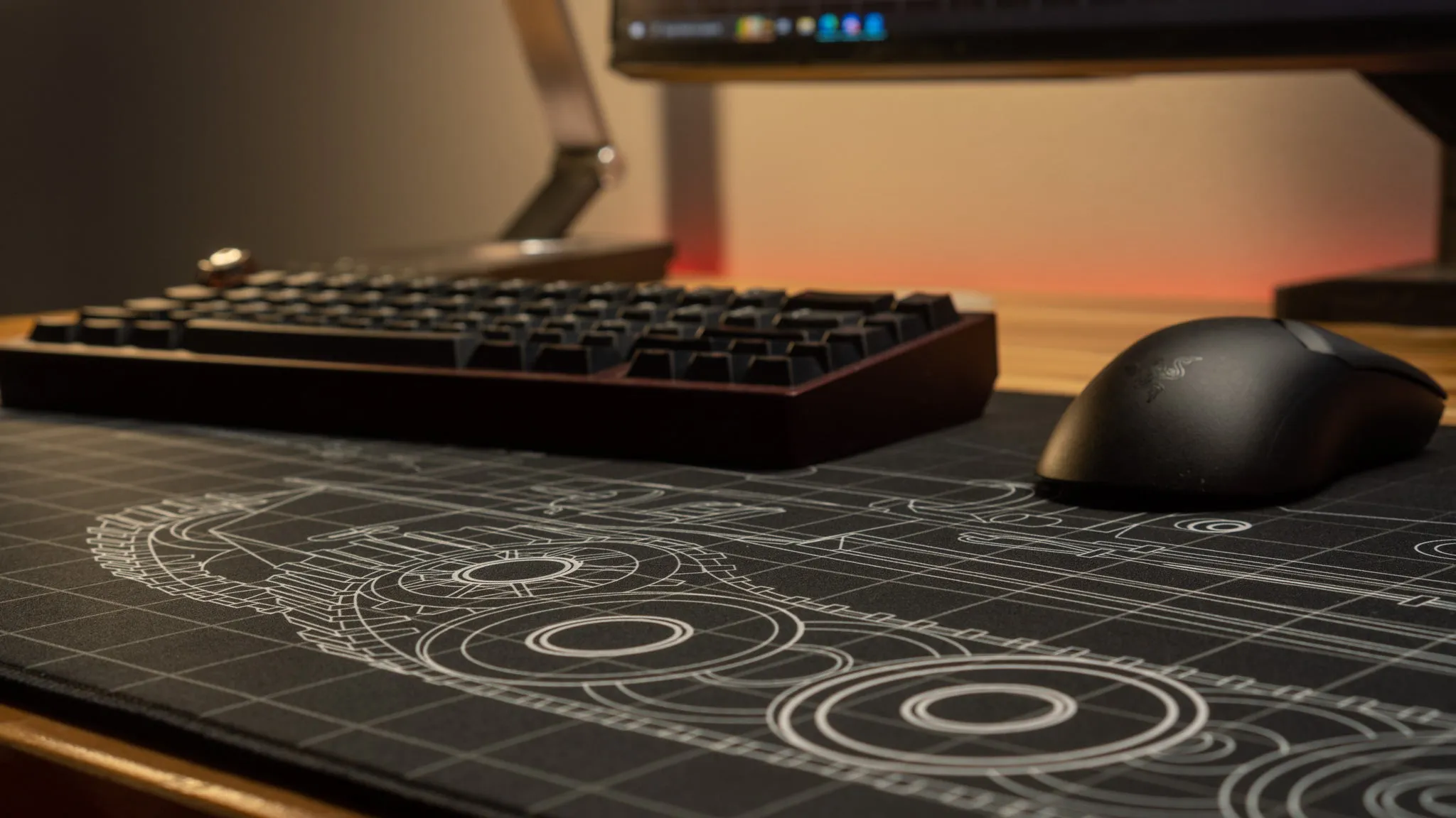 Bitt3rSteel "Wunderwaffe - Black" Limited Edition Content Creator Collaboration Gaming Deskmat