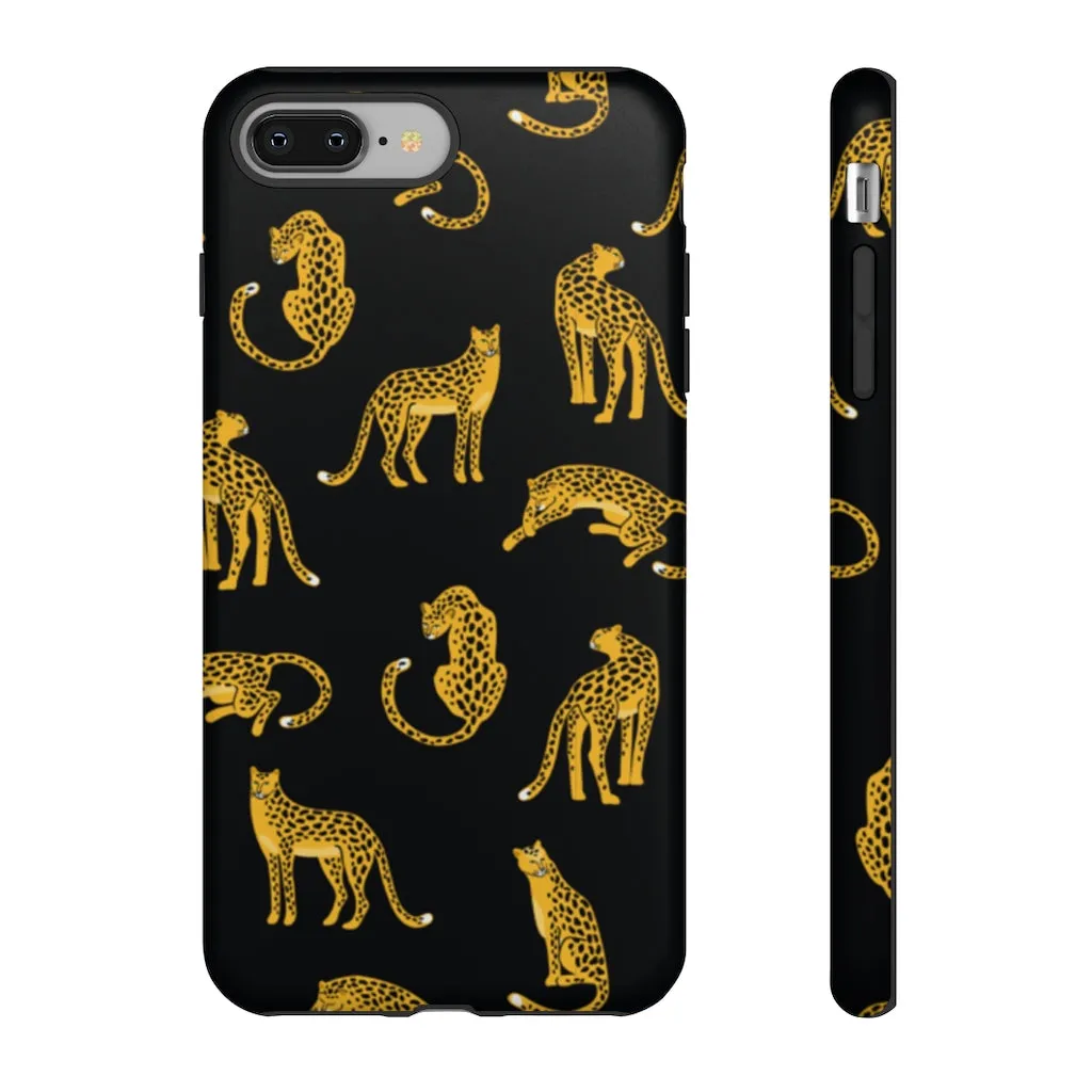 Black Leopards Tough Phone Case