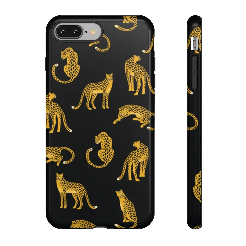 Black Leopards Tough Phone Case