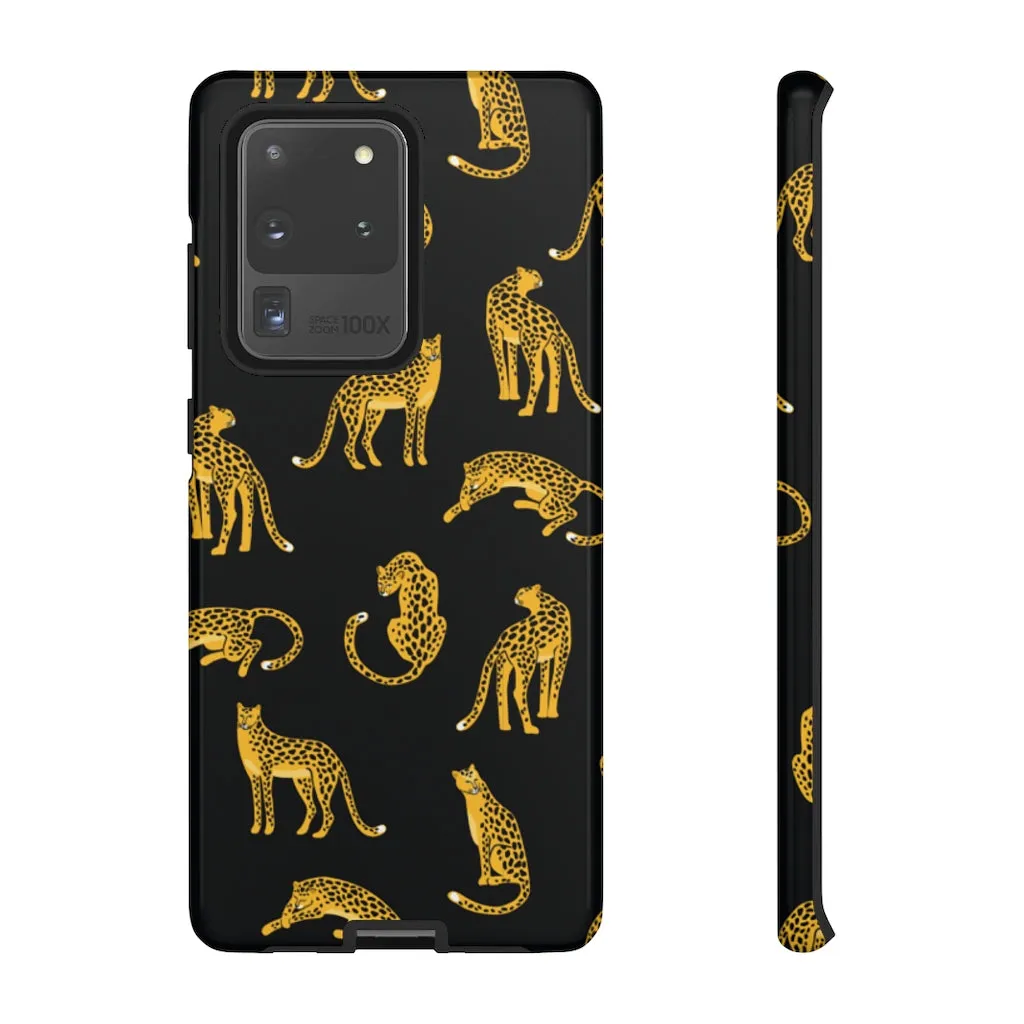 Black Leopards Tough Phone Case