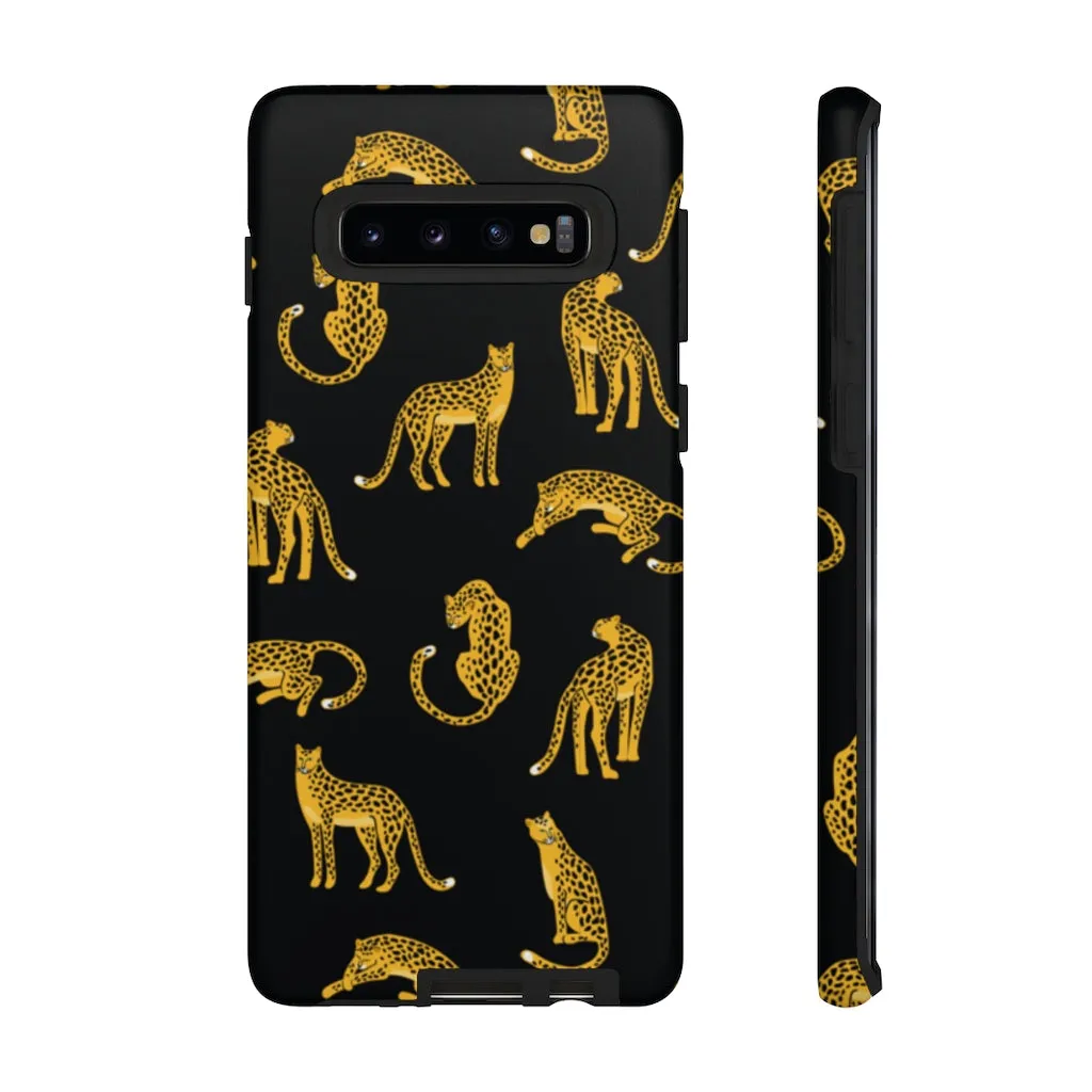 Black Leopards Tough Phone Case