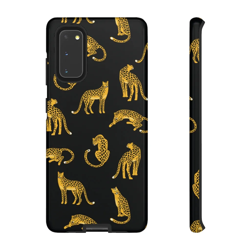 Black Leopards Tough Phone Case