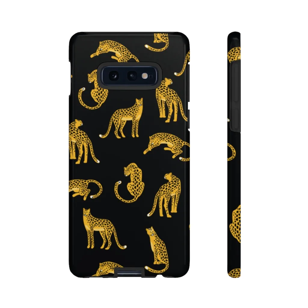 Black Leopards Tough Phone Case