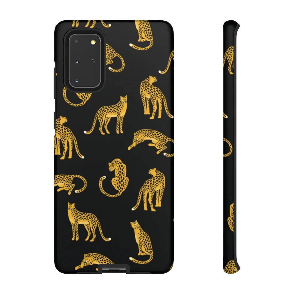 Black Leopards Tough Phone Case