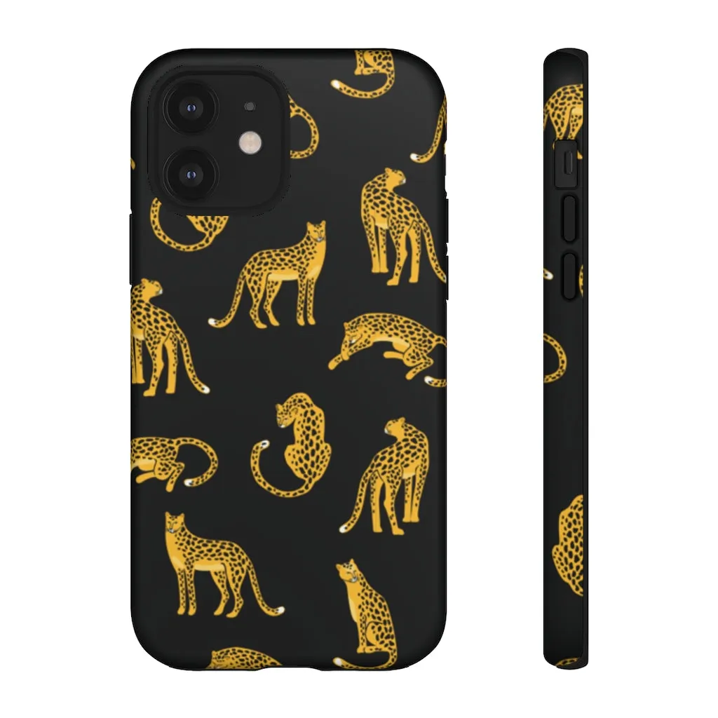 Black Leopards Tough Phone Case