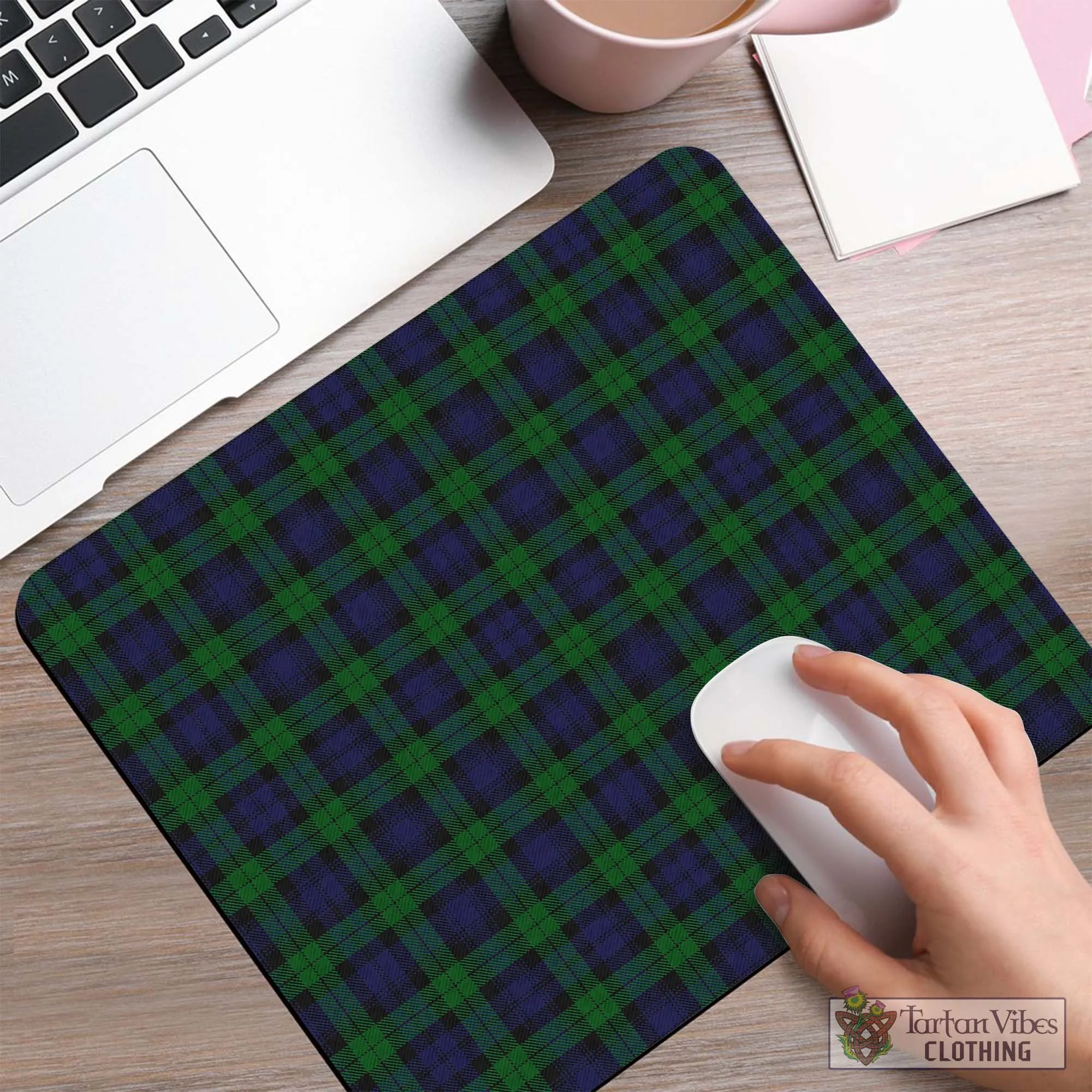 Black Watch Tartan Mouse Pad