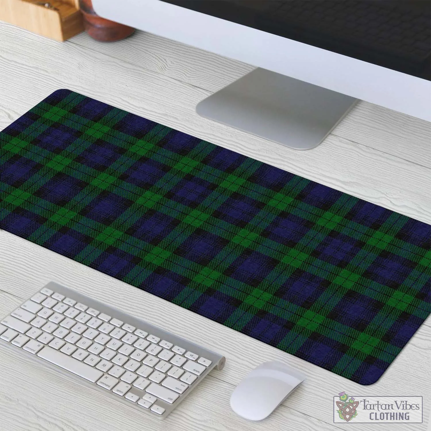 Black Watch Tartan Mouse Pad