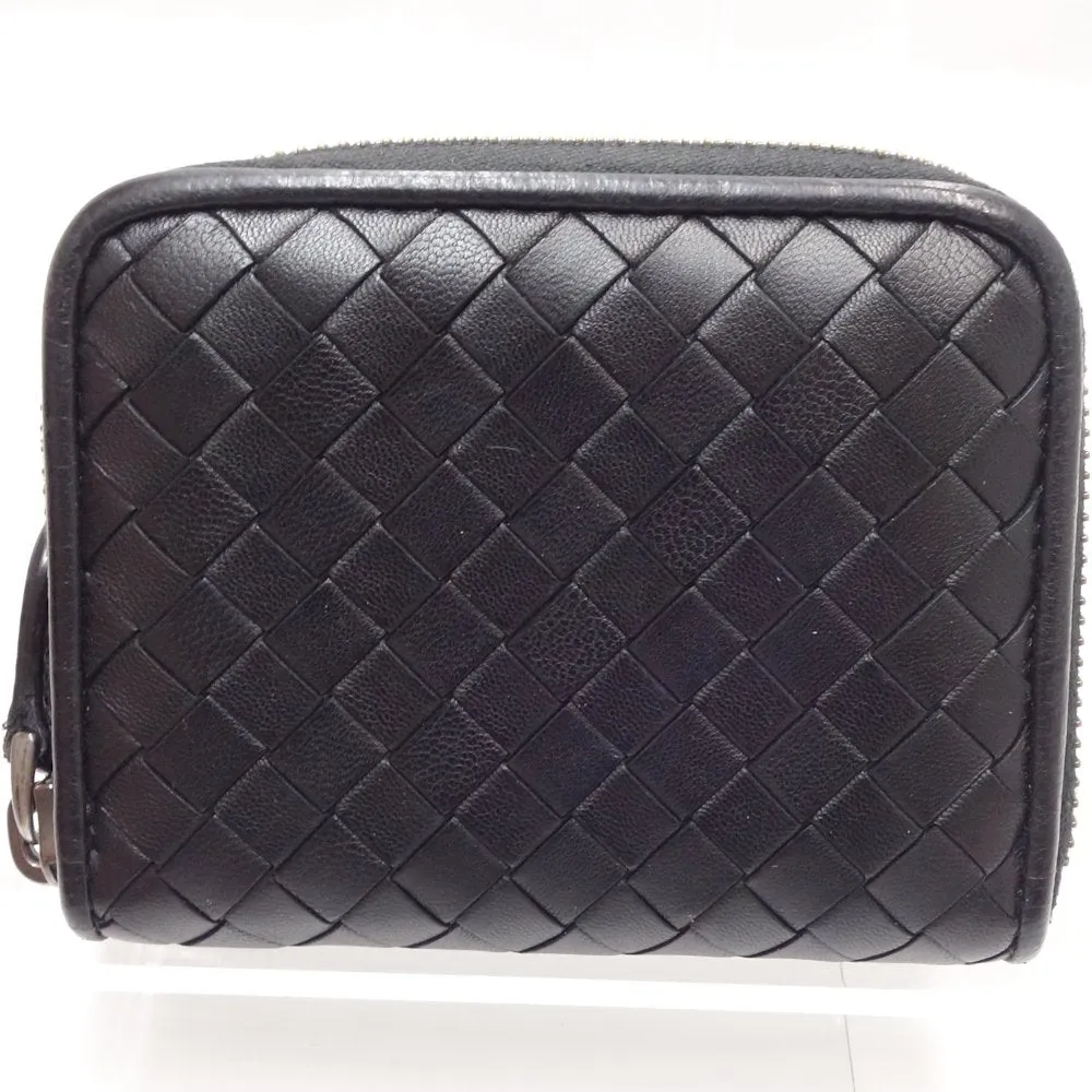 Bottega Veneta Leather Coin Case 258468