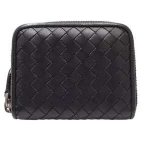 Bottega Veneta Leather Coin Case 258468