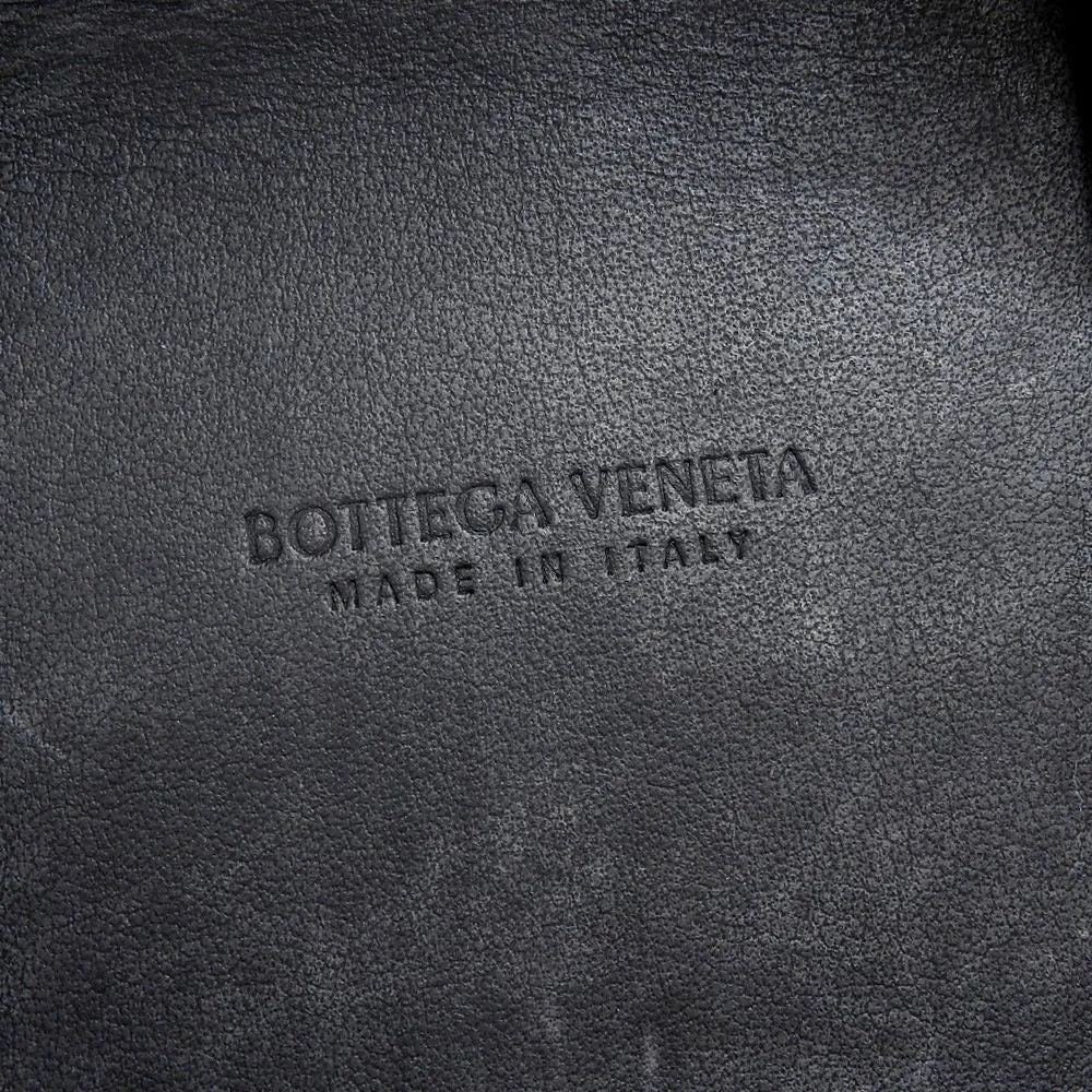 Bottega Veneta Leather Coin Case Black