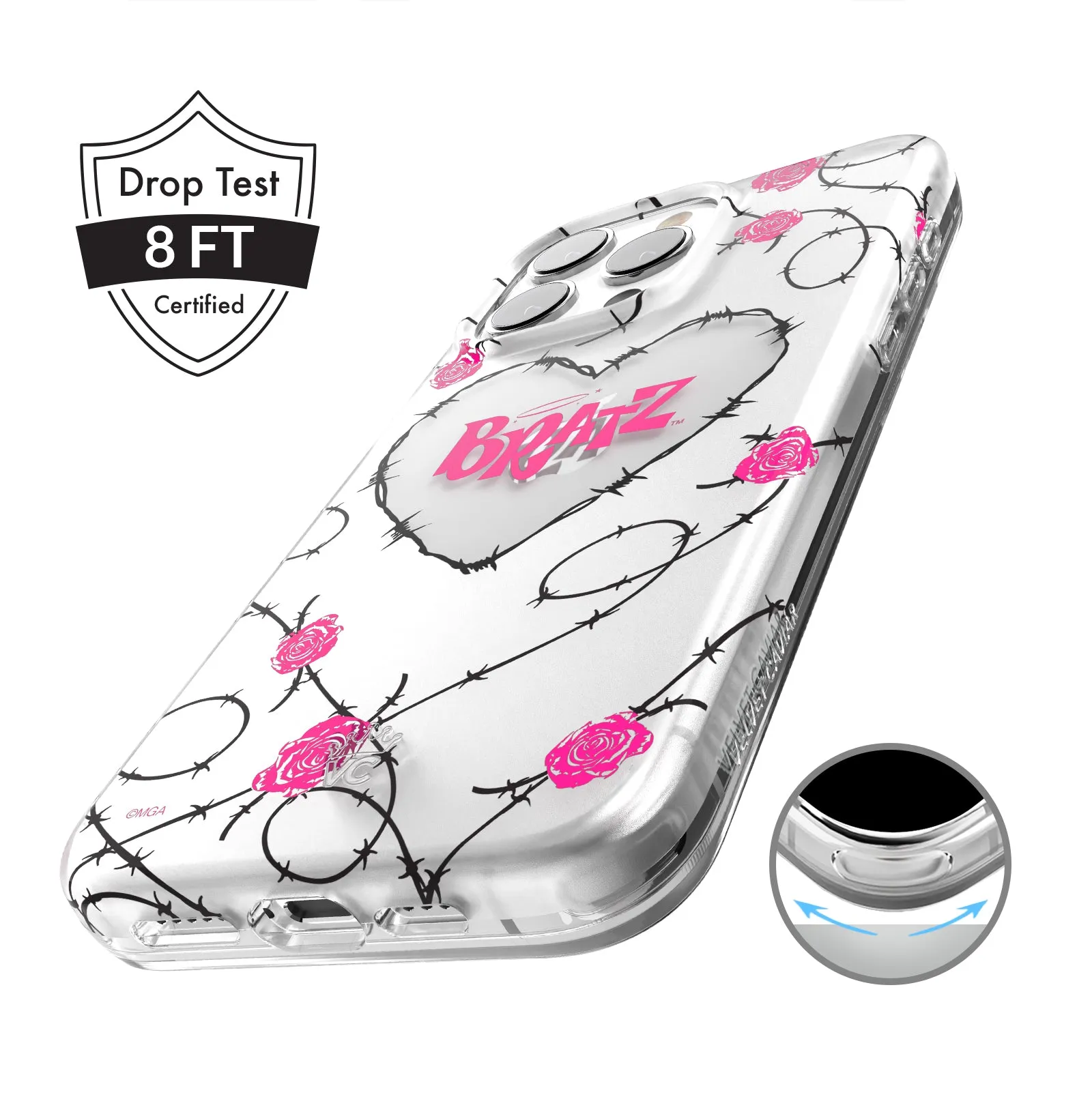 Bratz Barbwire Babe iPhone Case