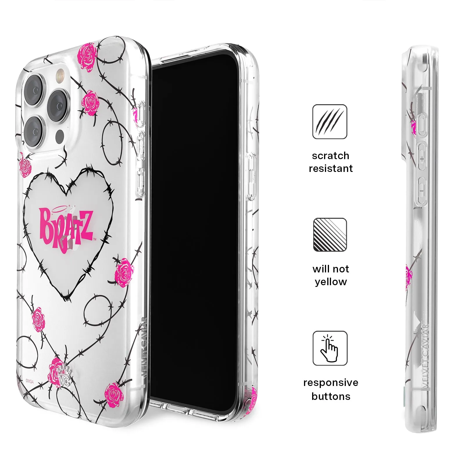 Bratz Barbwire Babe iPhone Case