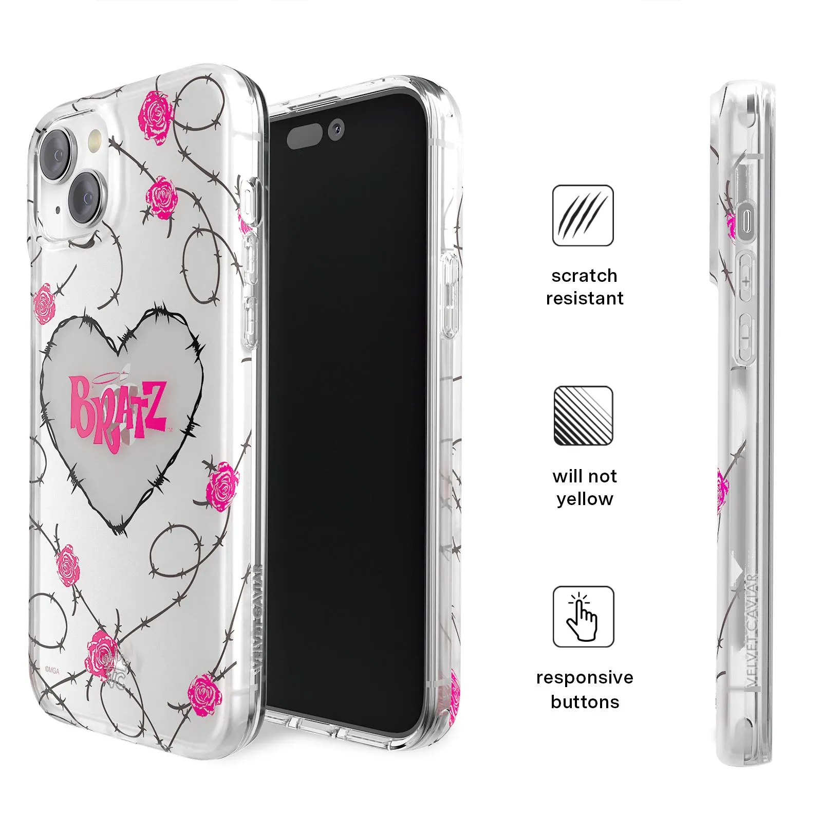 Bratz Barbwire Babe iPhone Case