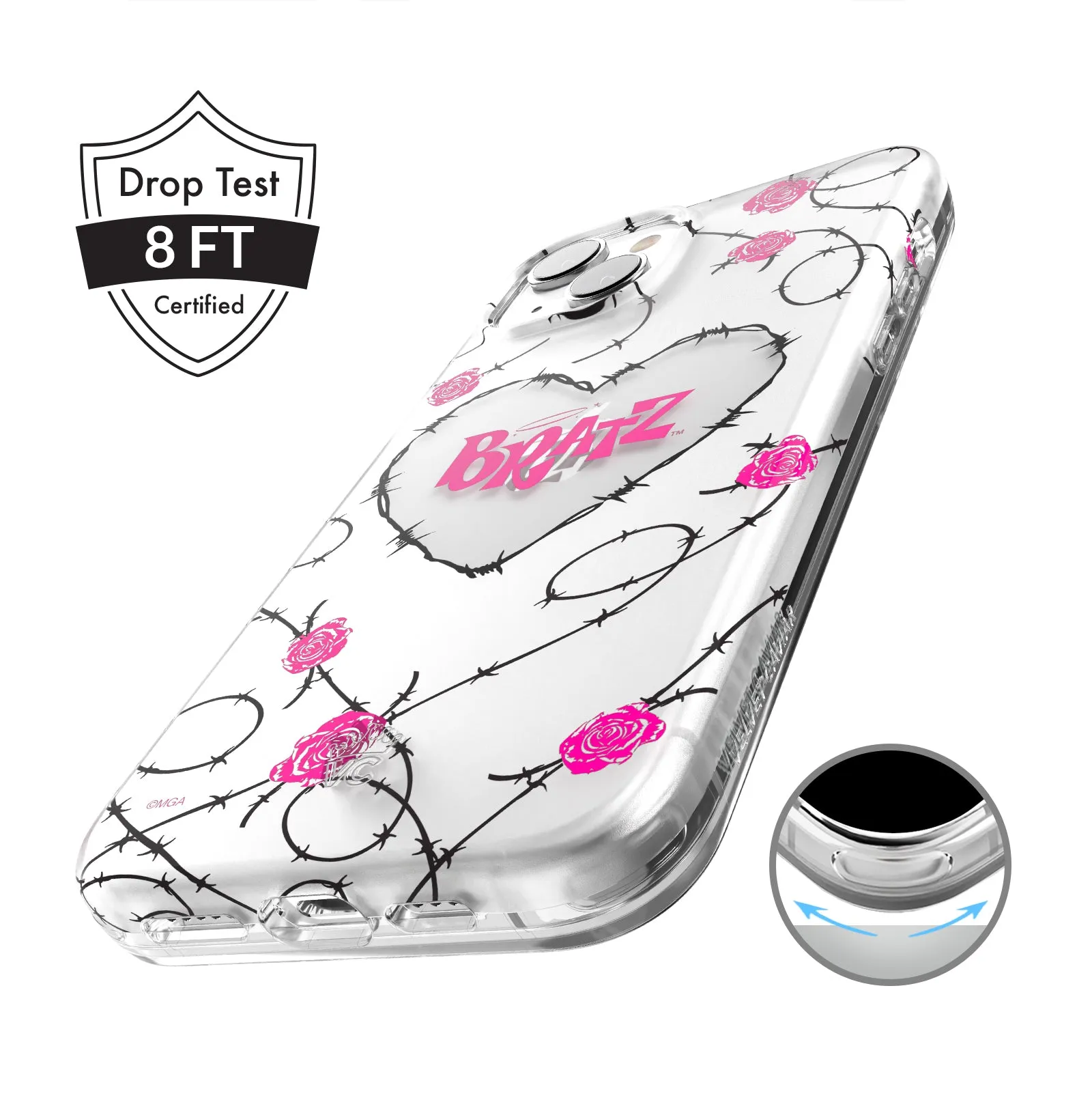 Bratz Barbwire Babe iPhone Case