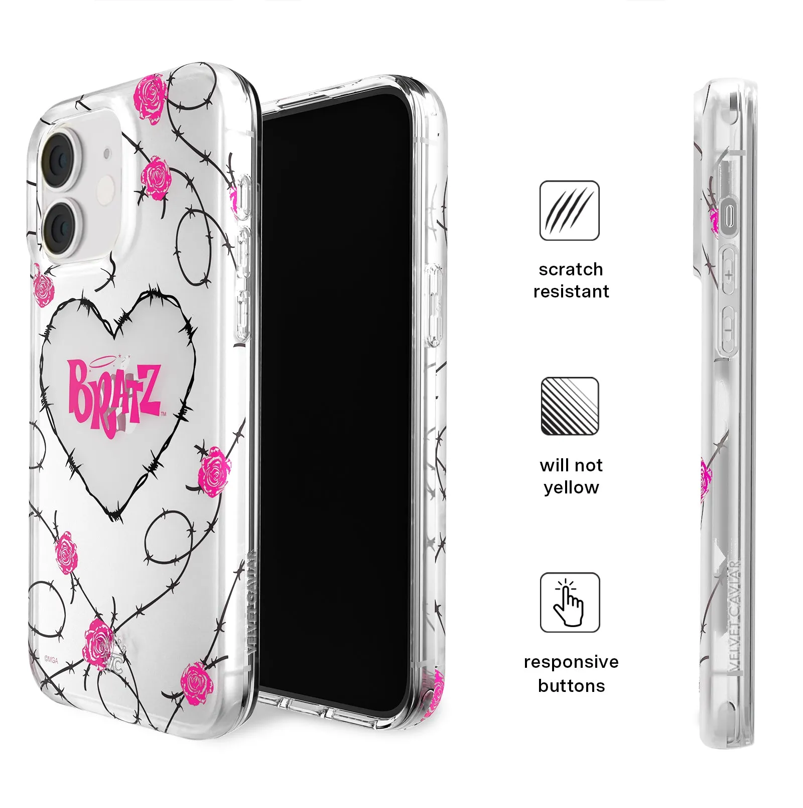 Bratz Barbwire Babe iPhone Case