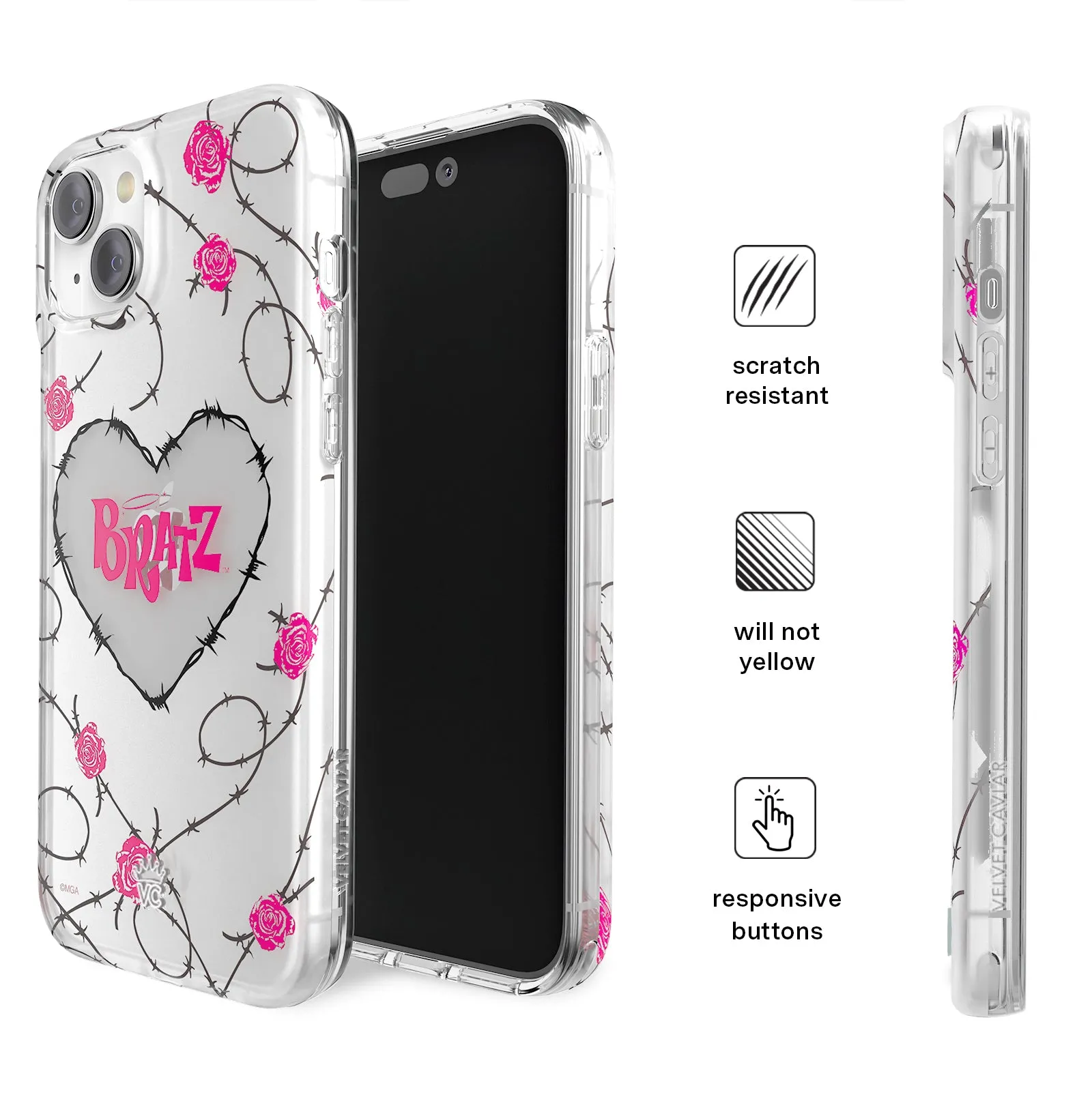 Bratz Barbwire Babe iPhone Case