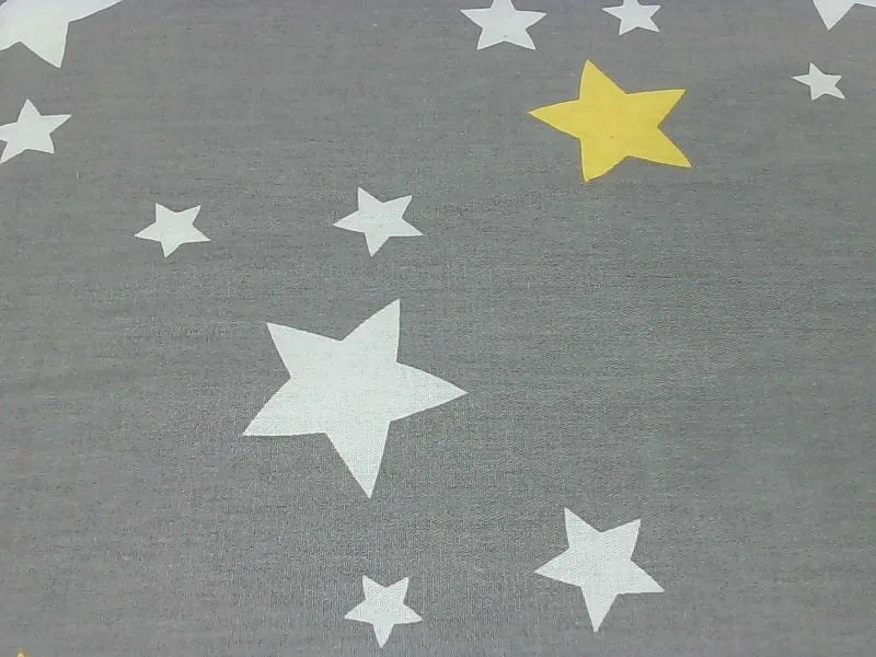 Breathable Baby Crib Bumper with Star Design