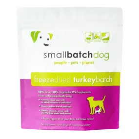 'BUNDLE DEAL': Smallbatch Turkey Batch Sliders Freeze Dried Dog Food 14oz