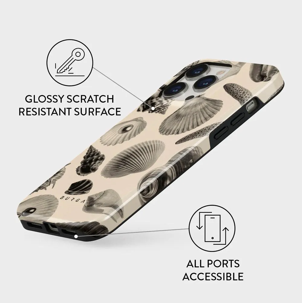 Burga iPhone 14 Pro Tough Fashion Case - Shell Mosaic