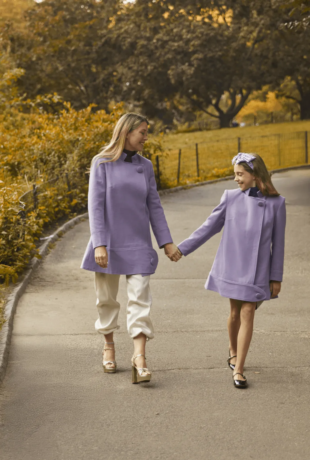 Buru x Tori Mellott Mod Coat - Brushed Lilac