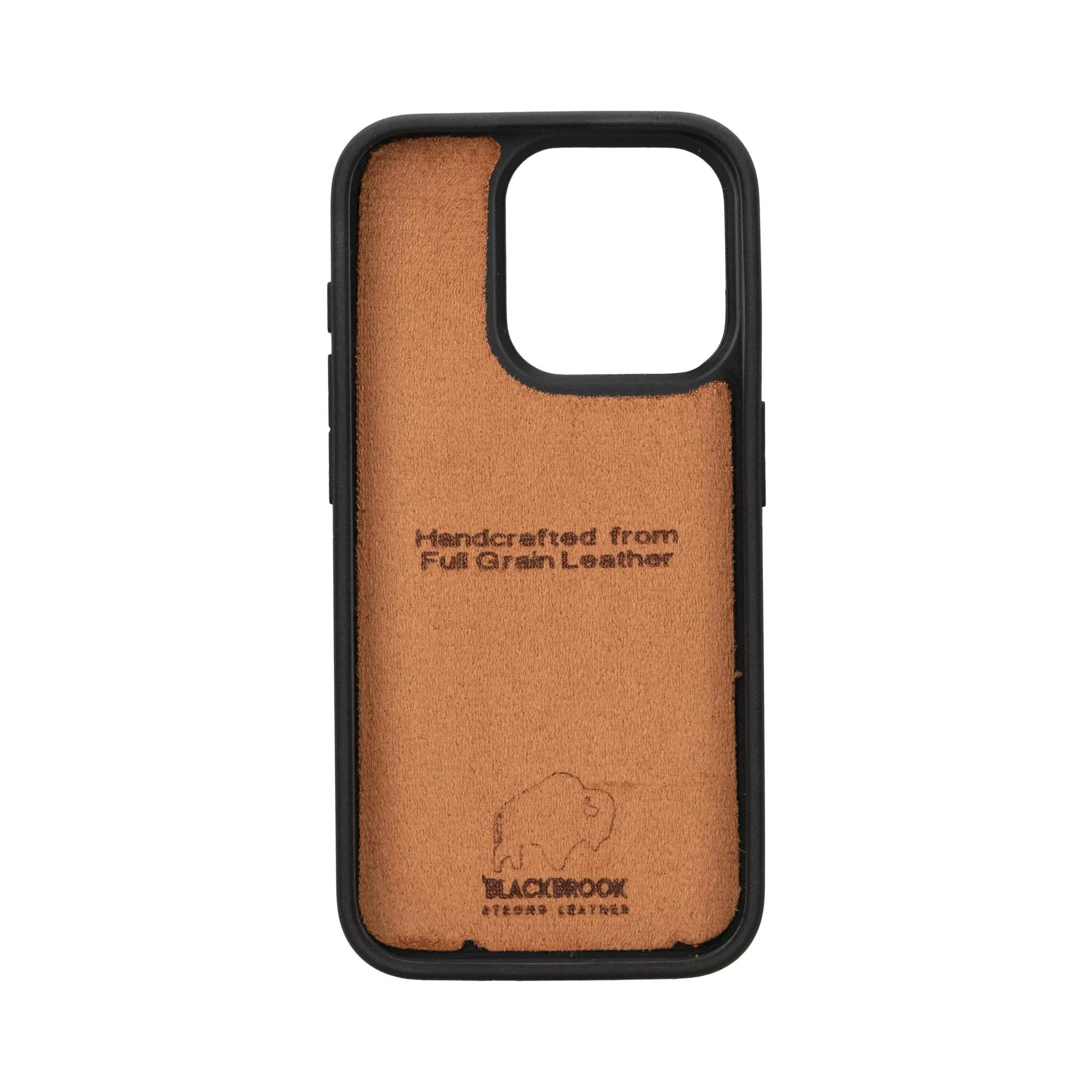 Carter iPhone 15 Pro Wallet Case, Burnished Tan