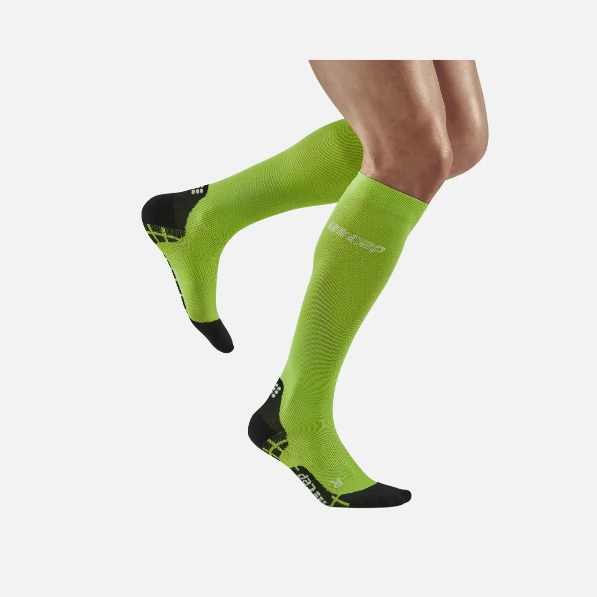 Cep Ultralight Compression Men's Tall Socks -Flash Green